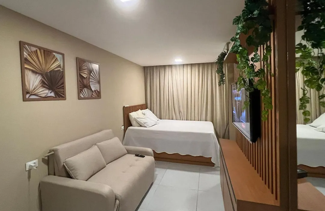 Apartamento em Porto de Galinhas, Flat 400 m da praia-1