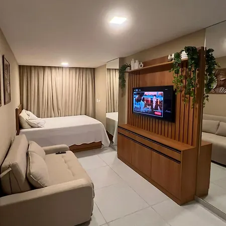 Apartamento em Porto de Galinhas, Flat 400 m da praia-2